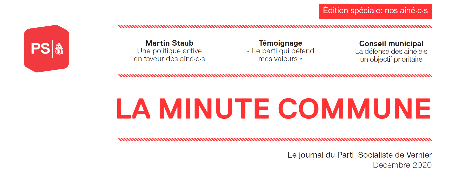 Minute Commune – décembre 2020 – édition spéciale nos Aîné·e·s